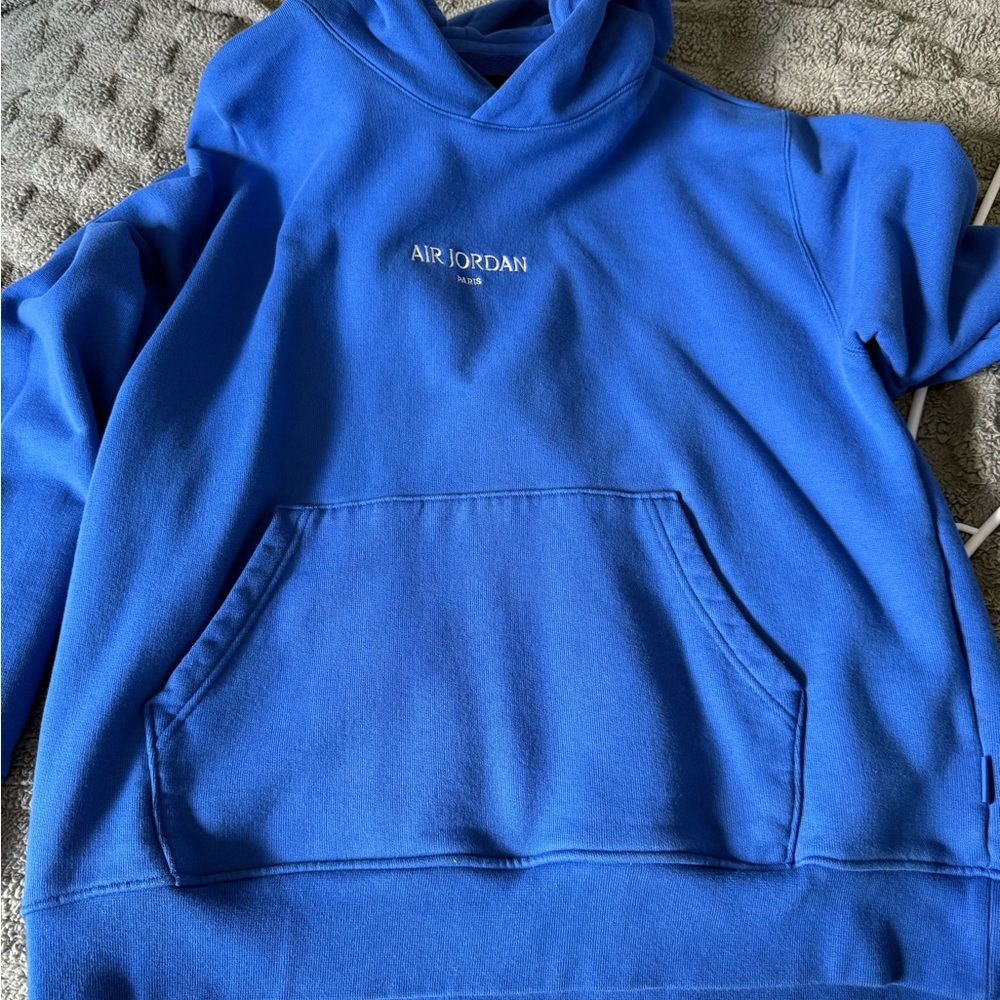 Nike Air Jordan Paris Men's Blue Hoodie
